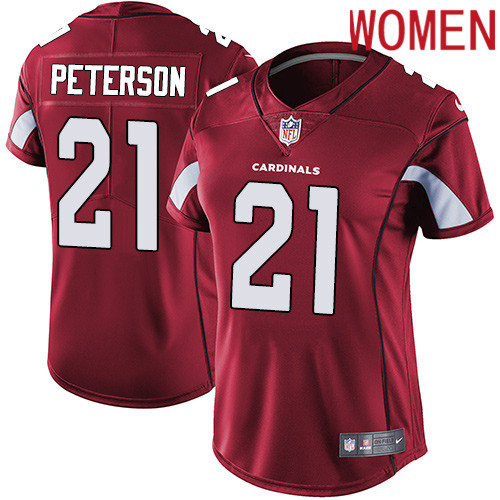 2019 Women Arizona Cardinals #21 Peterson red Nike Vapor Untouchable Limited NFL Jersey